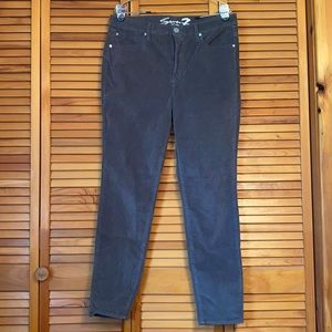 Grey Ultra High Rise Skinny Jeans